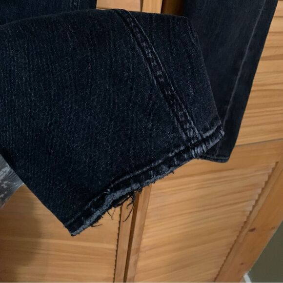 Abercrombie & Fitch High Rise Ankle Straight Jeans size 2 - Picture 4 of 6